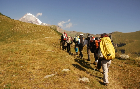 Kazbek Dağı Zirve Tırmanışı