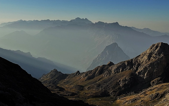 The summit of Reşko (4168) in the Cilo Mountains.